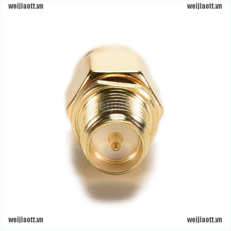 WEJT SMA male plug To RP-SMA female both male center Straight RF connector Adapter