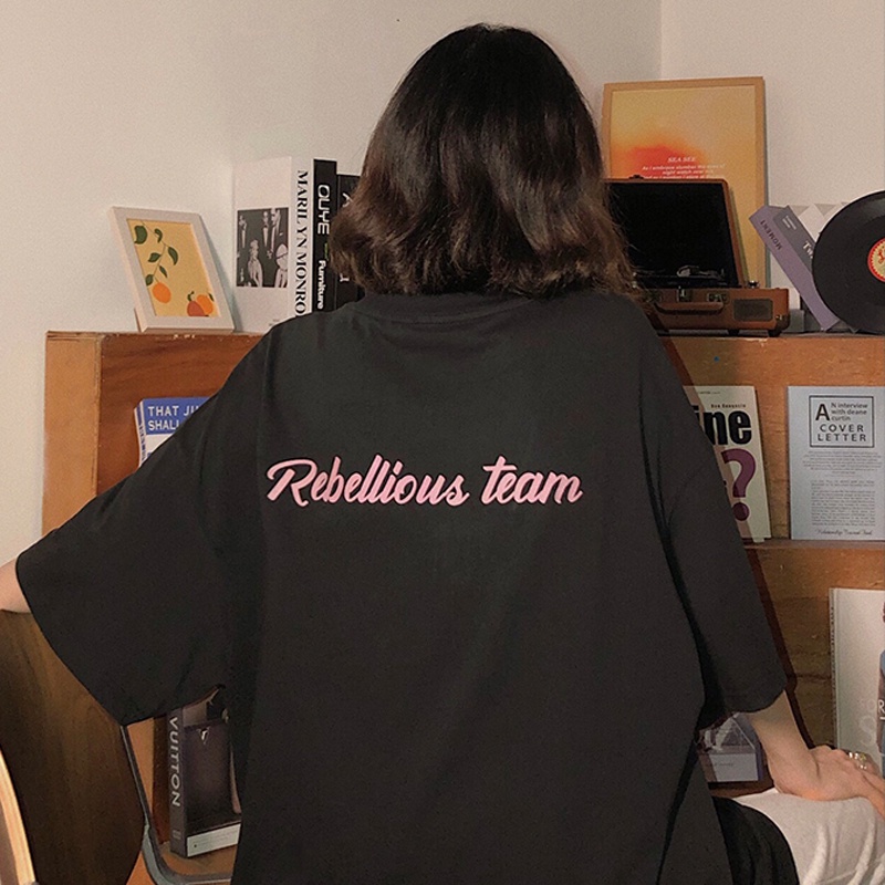 NRVP Áo Thun Nữ Tay Ngắn In Hình Phong Cách Hàn Quốc Thời Trang Mùa Hè 2022