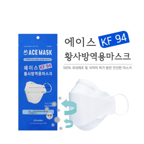 Khẩu Trang Hàn Quốc 4 lớp Lọc Đến 94% Bụi Mịn KF94 MASK (1 Chiếc) | BigBuy360 - bigbuy360.vn
