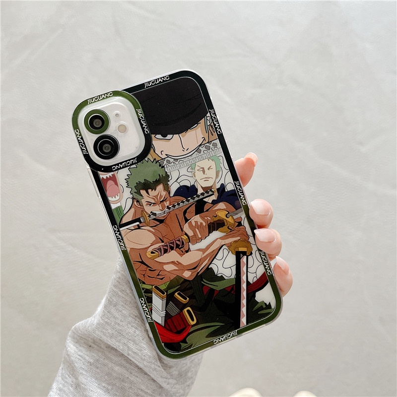 Ốp Điện Thoại Mềm In Hình One Piece Cho iPhone 13 12 11 Pro Max 6 6s 7 8 Plus X Xs Max XR