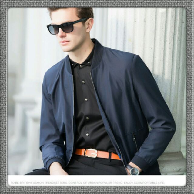 Áo khoác dù nam phối dây kéo trắng size XL , XXL