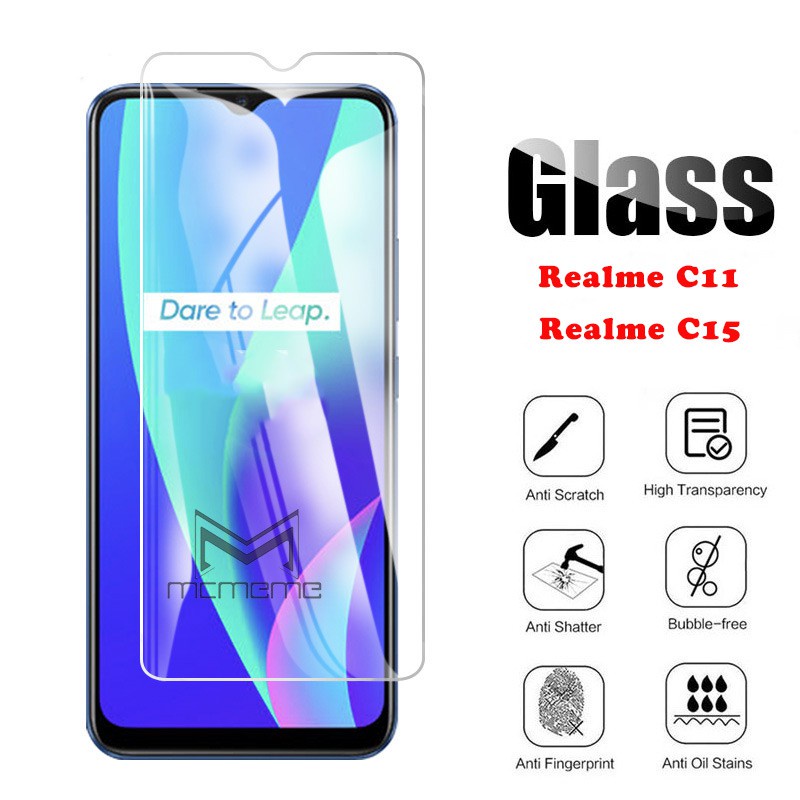 Kính cường lực Realme 2 Pro 5 Pro 3 Pro 6 Pro 5i 5s 6s 6i 7i 7 Pro 8 Pro Trong suốt không full màn hình [THT]