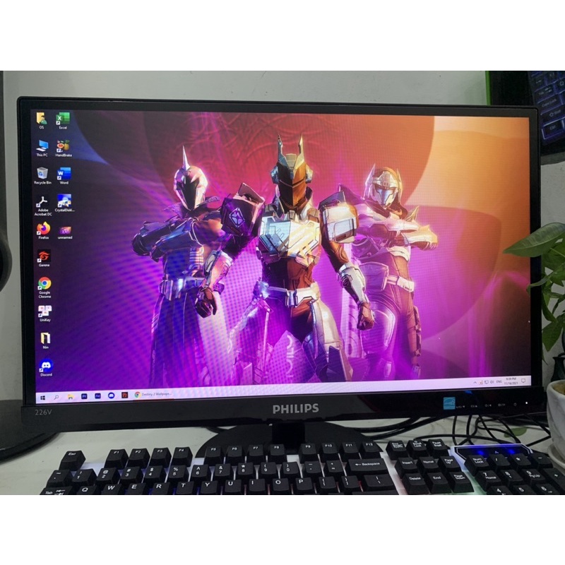 Gaming PC H110/G4560/Ram 8G/SSD 120G/Cạc 1030 2GD5/LED 22” cực đẹp | BigBuy360 - bigbuy360.vn