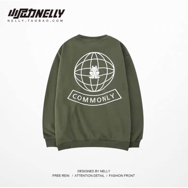 (SẴN) Áo nỉ Nelly lót lông trái đất | BigBuy360 - bigbuy360.vn