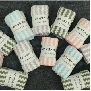 Khăn mặt lông cừu xuất Hàn