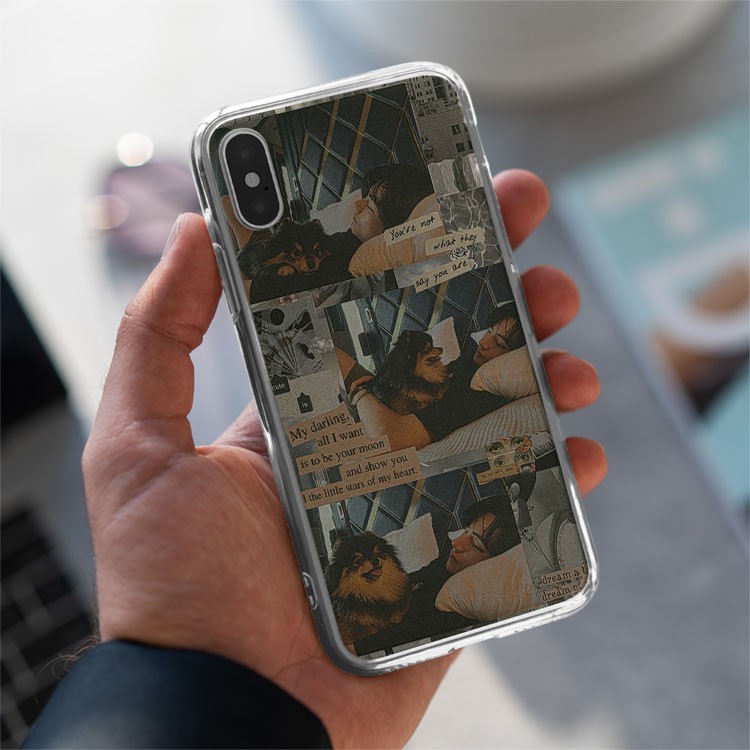 Ốp lưng iphone silicon Idol KPOP BTS Yeontan and Taehyung BLUBTS0080