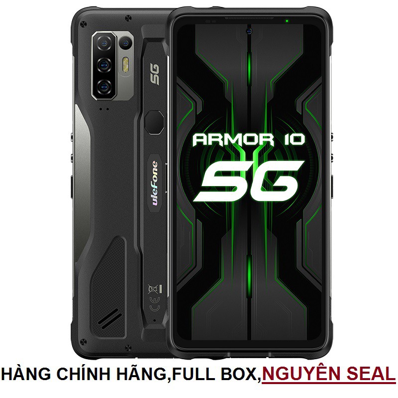 Điện thoại Ulefone Armor 10 5G (Cpu MEDIATEK DIMENSITY 800 5G ,Ram 8 GB, Rom 128 GB, Pin 5.800mAh,chống nước,chống sốc)