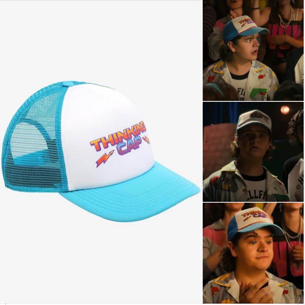 Stranger Things mũ,Thinking Cap,Stranger Things mũ bóng chày,Stranger Things Dustin Hat,Stranger Things Dustin Baseball Cap
