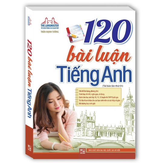 Sách -  120 bài luận tiếng Anh (bìa mềm)