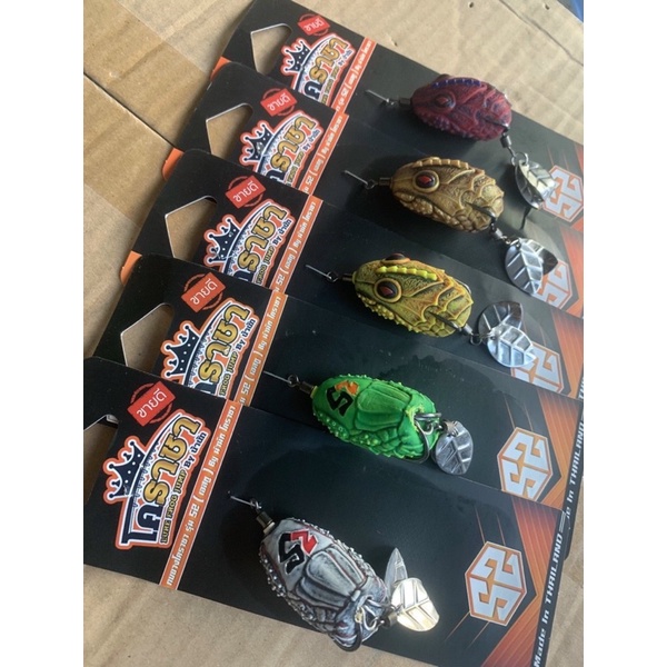 Mồi Lure Nhái Thái S2 - Action siêu đẹp