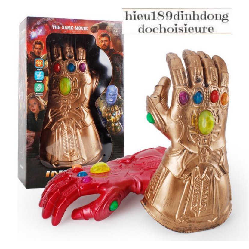 Găng tay vô cực Thanos đeo được có đèn có nhạc