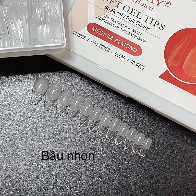 MÓNG ÚP BẦU NHỌN NHÁM VINIMAY - LẺ SIZE