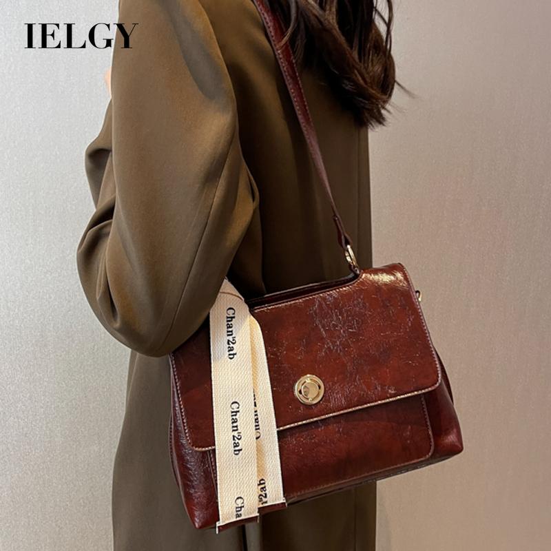 Túi Xách Đeo Chéo Phong Cách retro Đơn Giản Cho Nữ