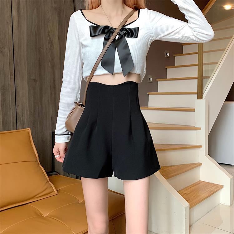 Quần  Nữ ngắn ống rộng Lưng Cao size Lớn Thời Trang Cho quần đùi nữ NZ-DK-11
