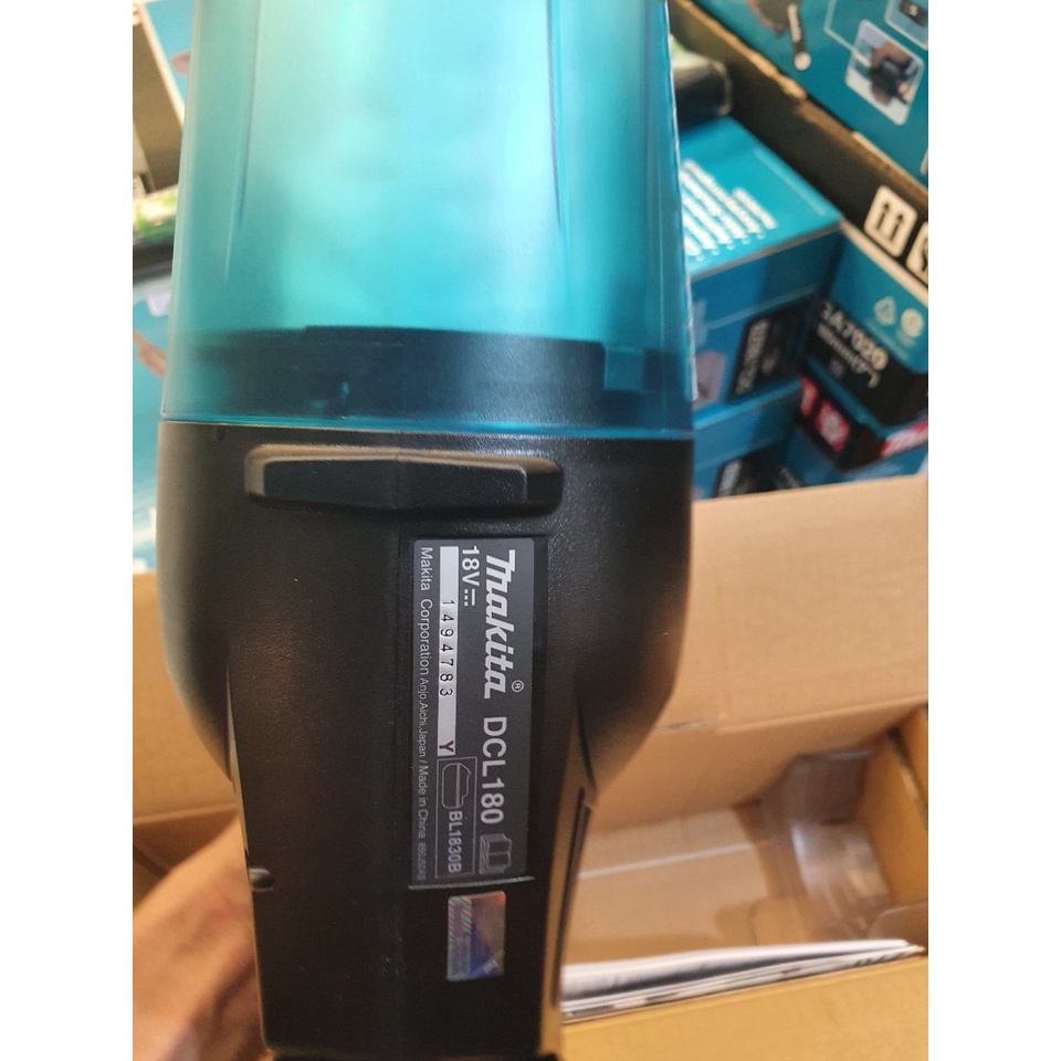 Body Máy hút bụi chạy pin Makita DCL180ZB 18V