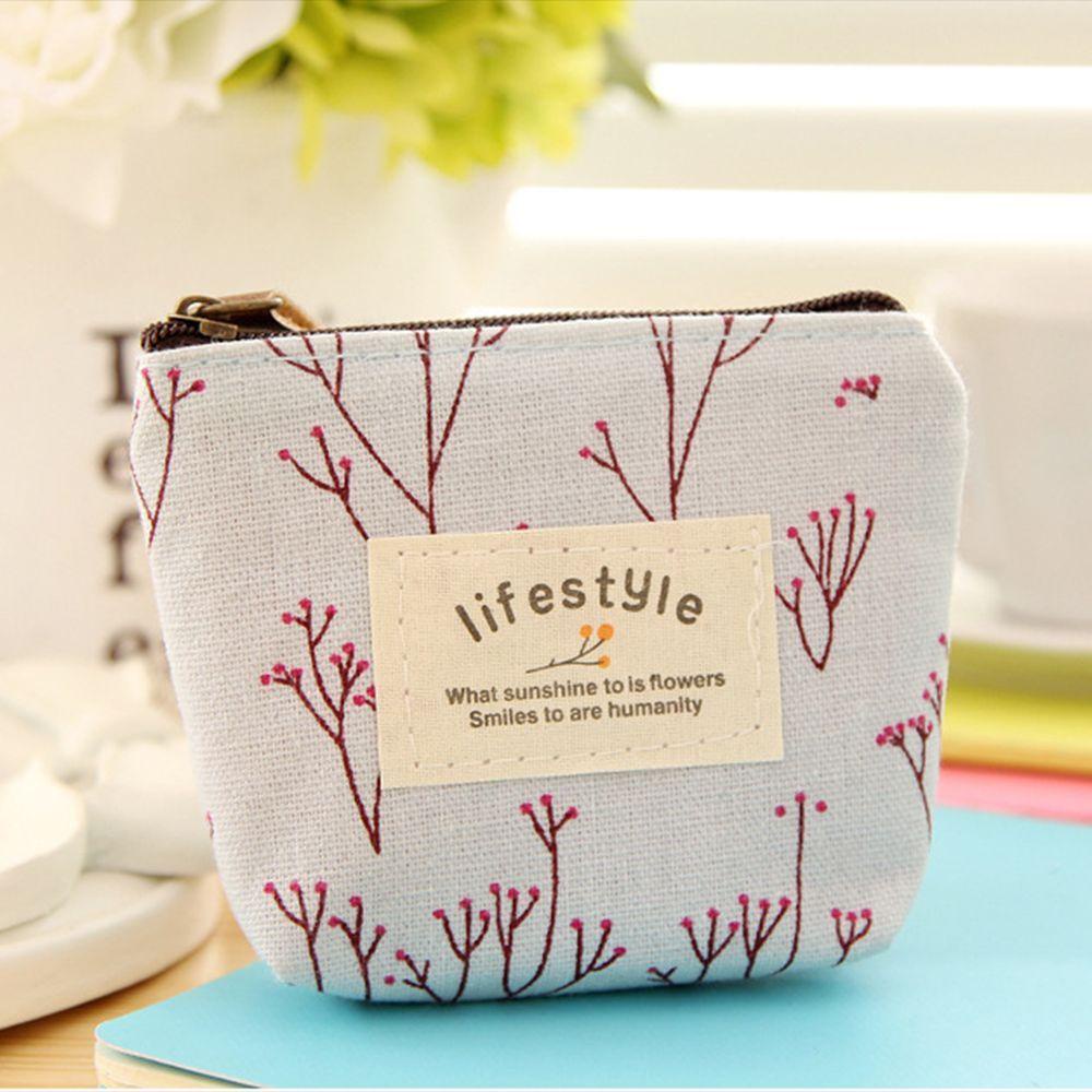 UUMIR Ví Đựng Tiền Mini In Hoa Thời Trang