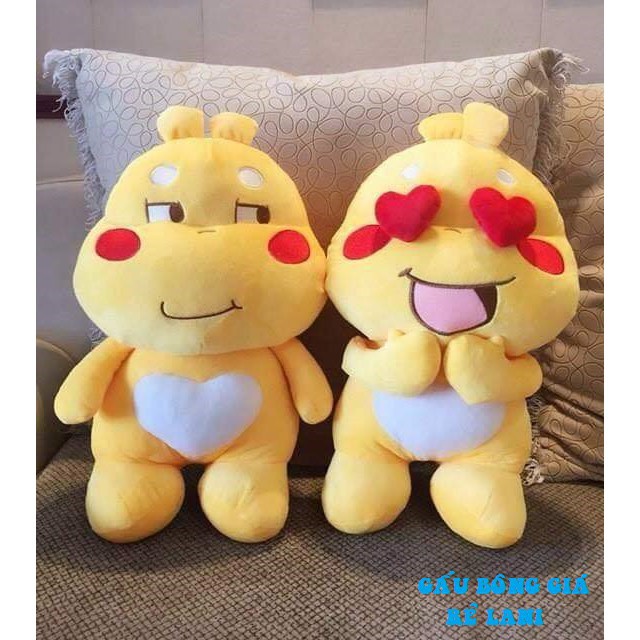 Gấu Bông Thú Nhồi Bông Khủng Long ✅CAO CẤP 💥FREESHIP Ong Vàng Qoobee Các Size 40cm-1m