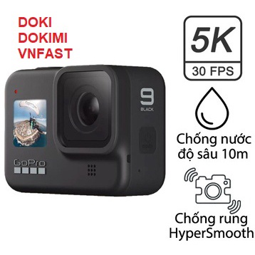 Camera hành trình Gopro Hero 9 - Tặng thẻ 32G - Hàng chính Hãng