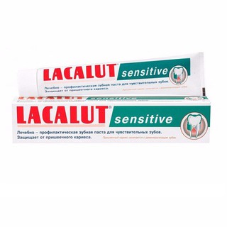 Sản phẩm chính hãng- kem đánh răng ngừa ê buốt lacalut sensitive 75ml