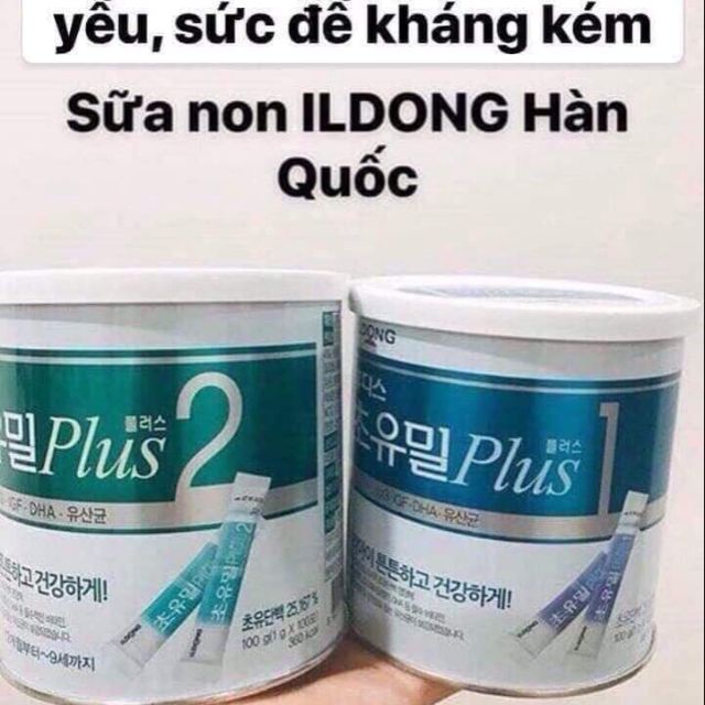 Sữa non idong hàn quốc