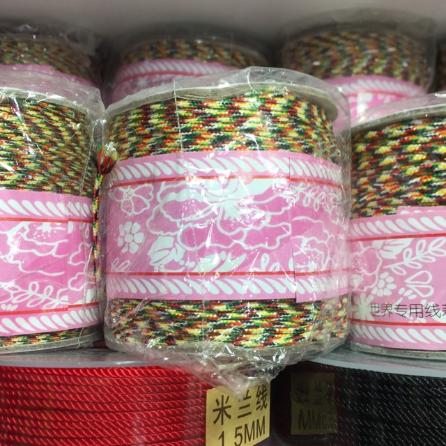Dây trang trí, thắt vòng tay (1mm 1,5mm 2mm)