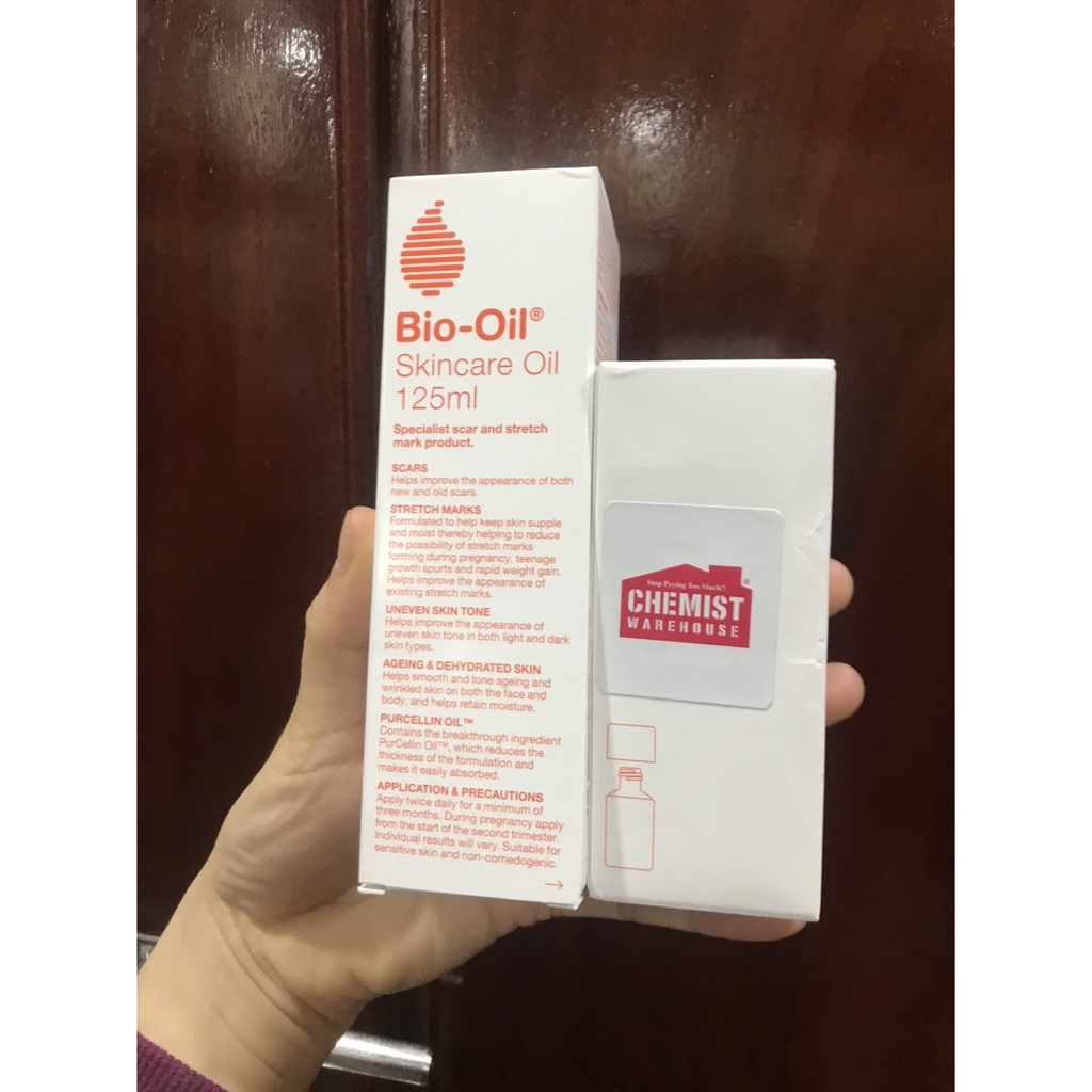 (Tem Chemist) Tinh dầu BIO OIL trị rạn da 125ml