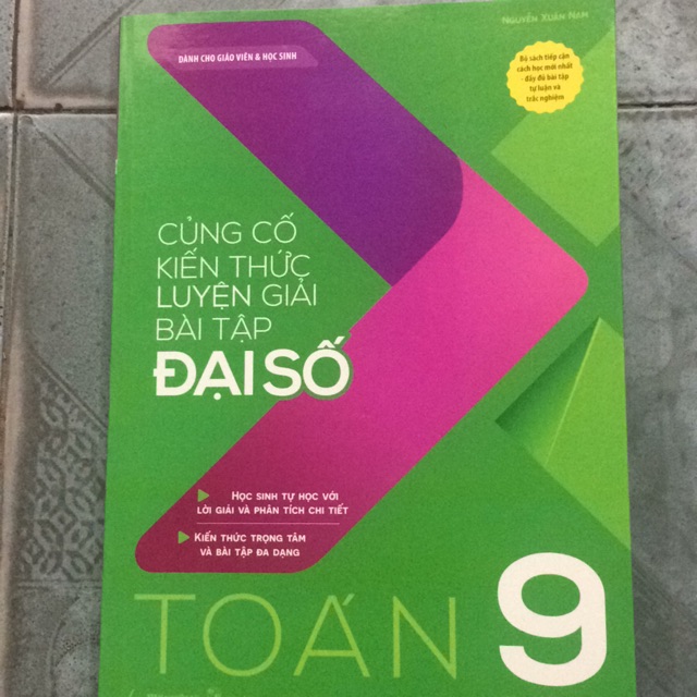 Sách - Củng cố kiếm thức luyện giải bài tập Đại số Toán 9 theo chủ đề