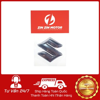 Tem Xe Decal Xe Logo Chữ S Cánh Yếm Bản Predator Satria Fi Raider Fi F150