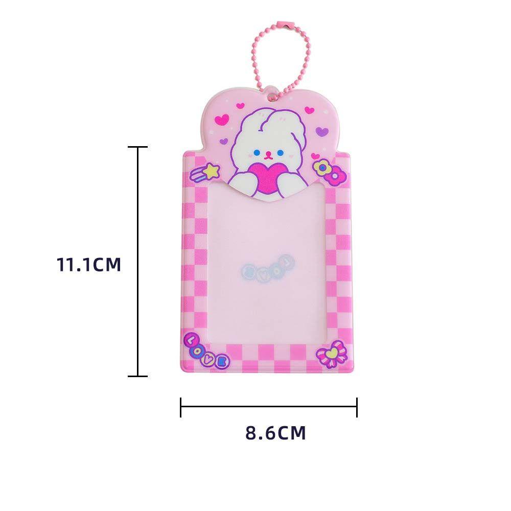 Vỏ Bọc Bảo Vệ Thẻ Tín Dụng / Móc Khóa Hình Xe Bus / Ngôi Sao Hoạt Hình Dễ Thương