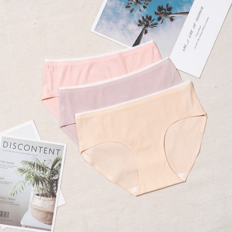 Quần Đúc Su Gân Tăm Cạp Vừa Không Viền Không Đường May Kháng Khuẩn QS16 | BigBuy360 - bigbuy360.vn