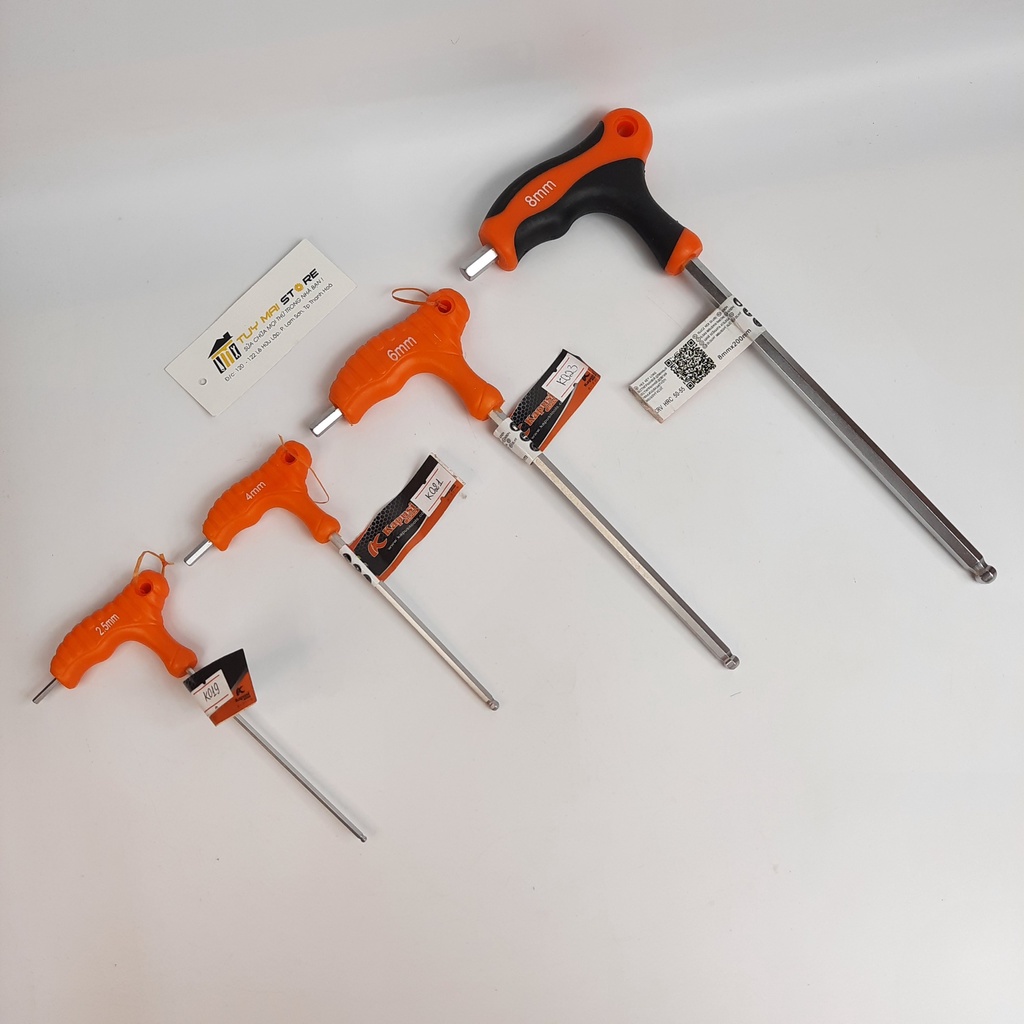 Lục giác đầu bi có tay cầm nhựa Kapusi- TM Store