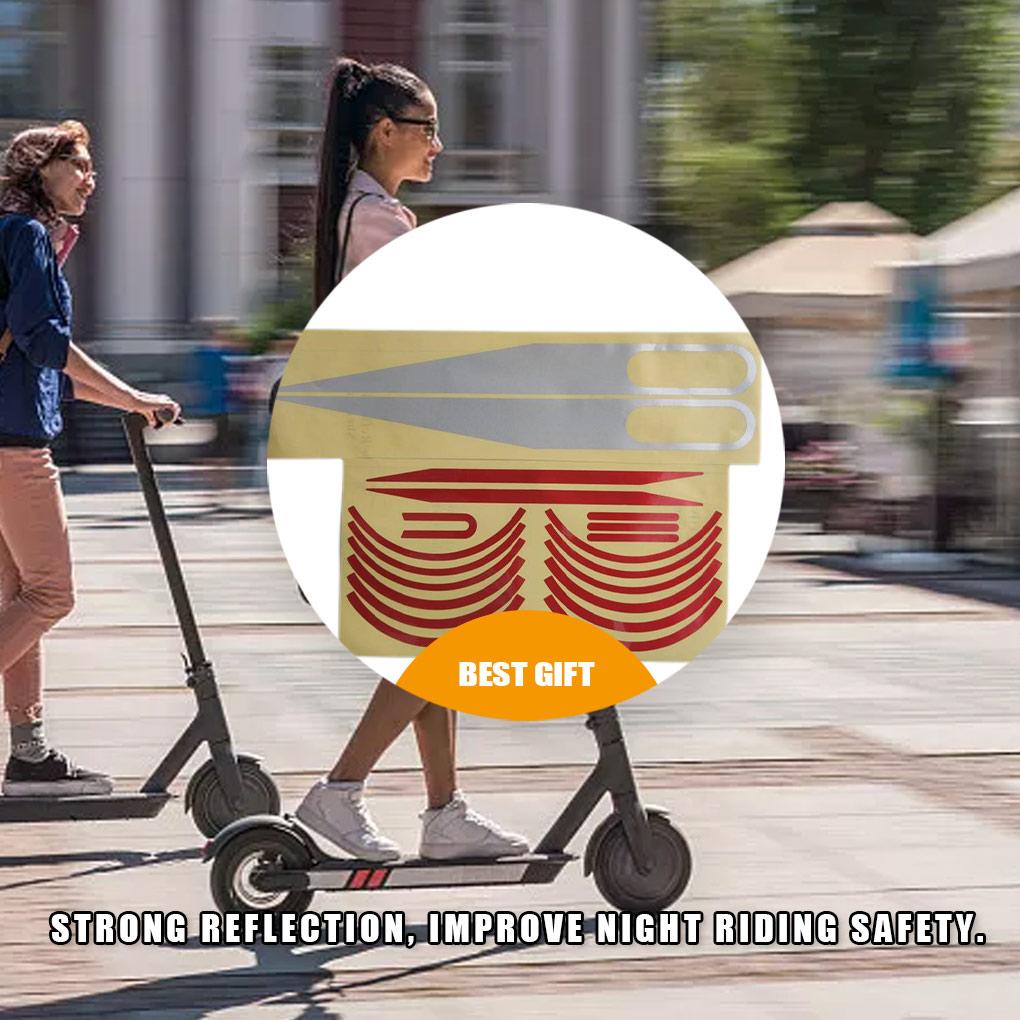 Miếng Dán Phản Quang Chống Thấm Nước Có Thể Tháo Rời Trang Trí Ván Trượt Điện Xiaomi M365 / PRO / 1S