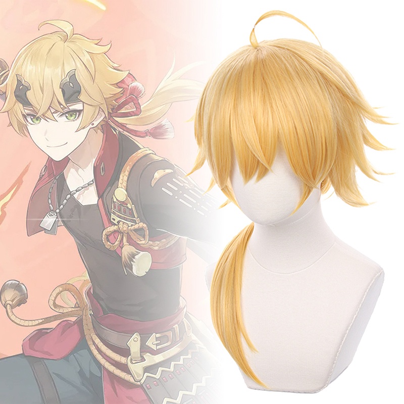 Tóc Giả Hóa Trang Nhân Vật Anime Genshin Impact