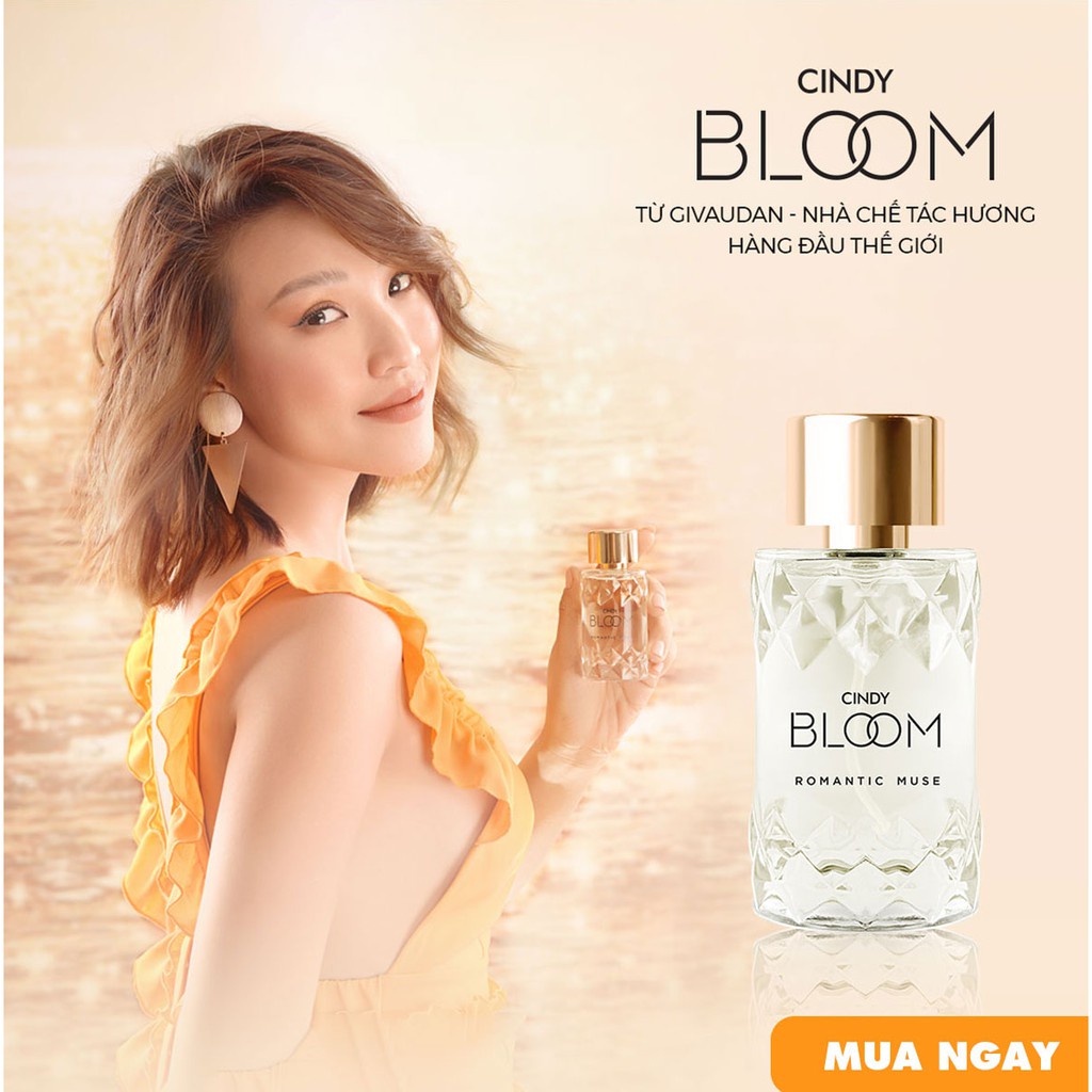 Nước hoa Cindy Bloom Romatic Muse 30ml/50ml chính hãng