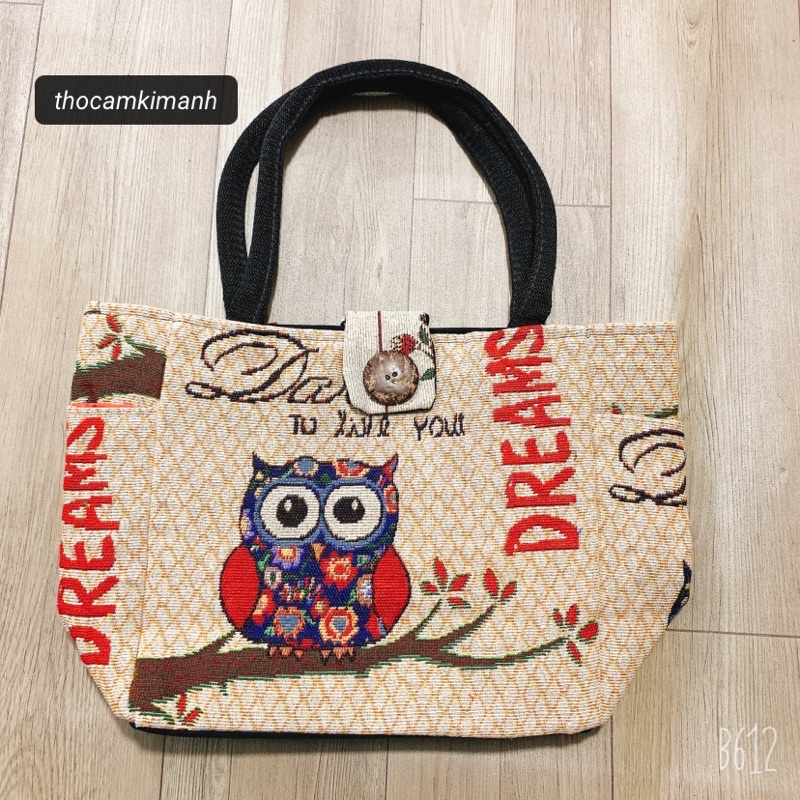 TÚI THỔ CẨM LOẠI CÚC DỪA