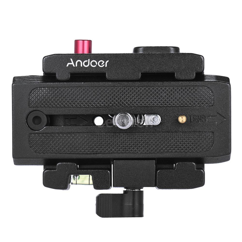 Bộ giá đỡ máy quay phim Andoer tháo lắp nhanh cho Manfrotto 501 500AH 701HD