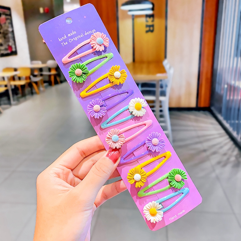 Set 5 Kẹp Tóc Công Chúa Dễ Thương Cho Bé Gái