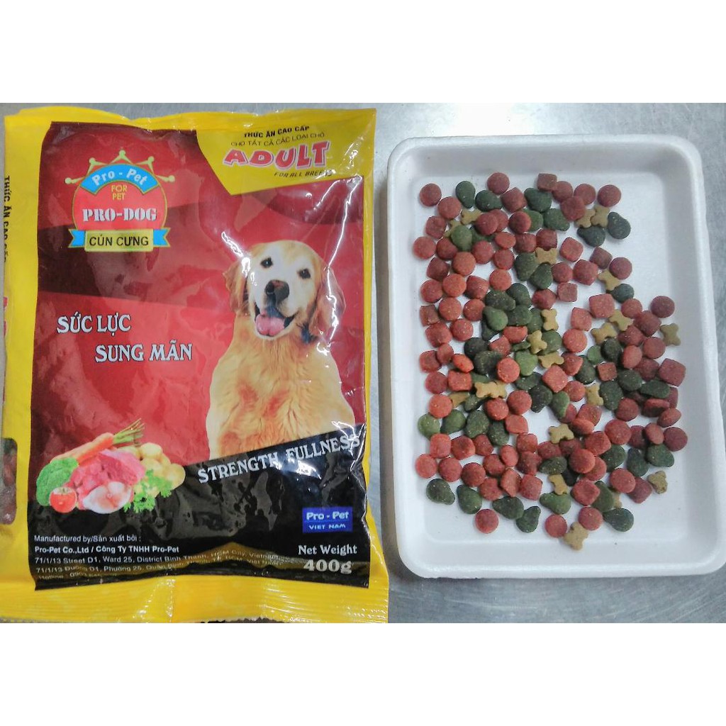 PRO DOG ADULT (400g) - Thức ăn khô cho chó trưởng thành