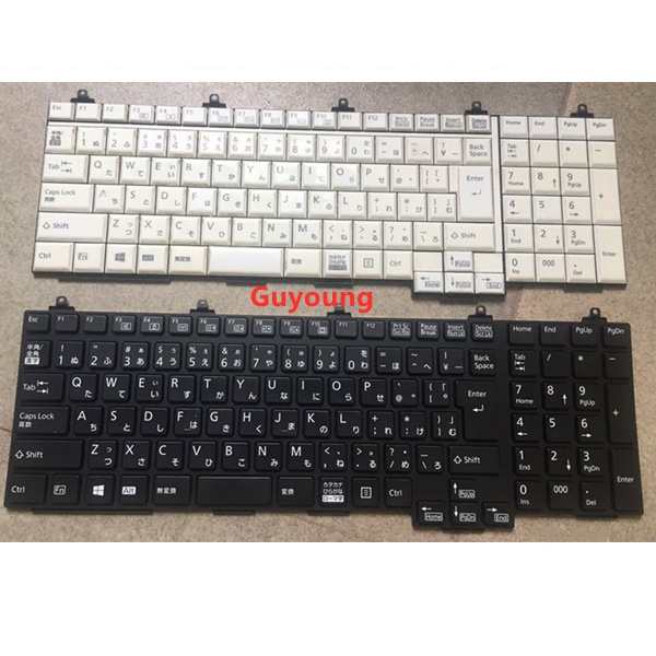 Bàn phím Nhật Bản 95% cho fujitsu Lifebook A572 A574 A743 / G JP