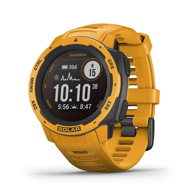 [Mã ELREHOT giảm 10% đơn 100K] Đồng Hồ Thể Thao Garmin Instinct Solar - Hàng Chính Hãng