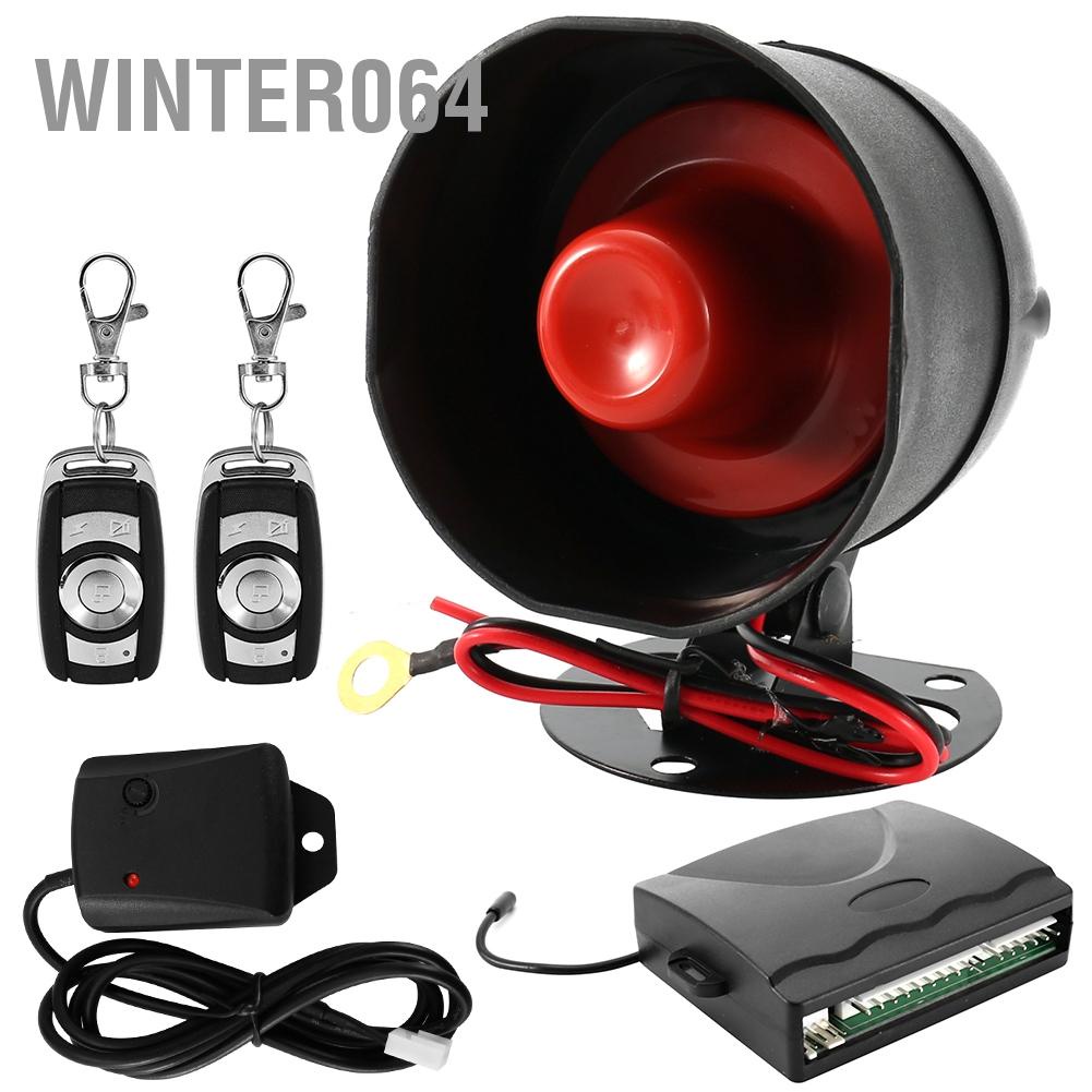 Công tắc bấm kích hoạt hệ thống báo động chống trộm cho xe hơi thông dụng 12V