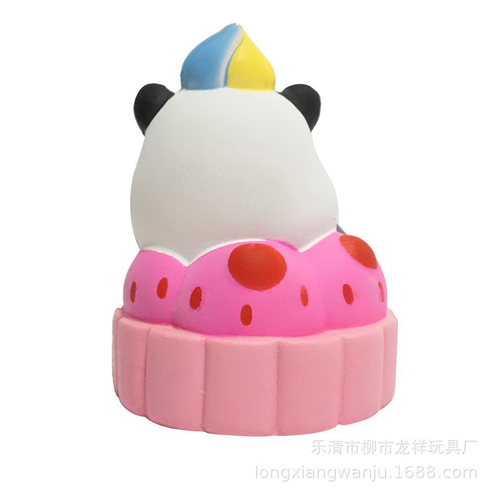 SQUISHY BÁNH GẤU TRÚC ÔM DÂU HÀNG TO CỰC ĐẸP