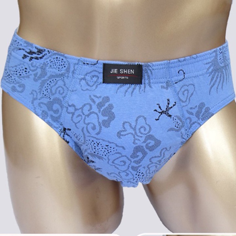 Quần sịp nam họa tiết rồng mây