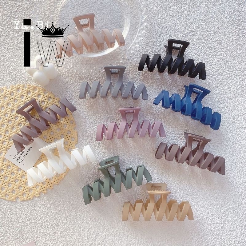 Kẹp tóc cá mập chất liệu resin thiết kế thời trang dành cho nữ