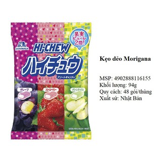 Kẹo dẻo trái cây Hi-chew Morinaga nhật nội địa