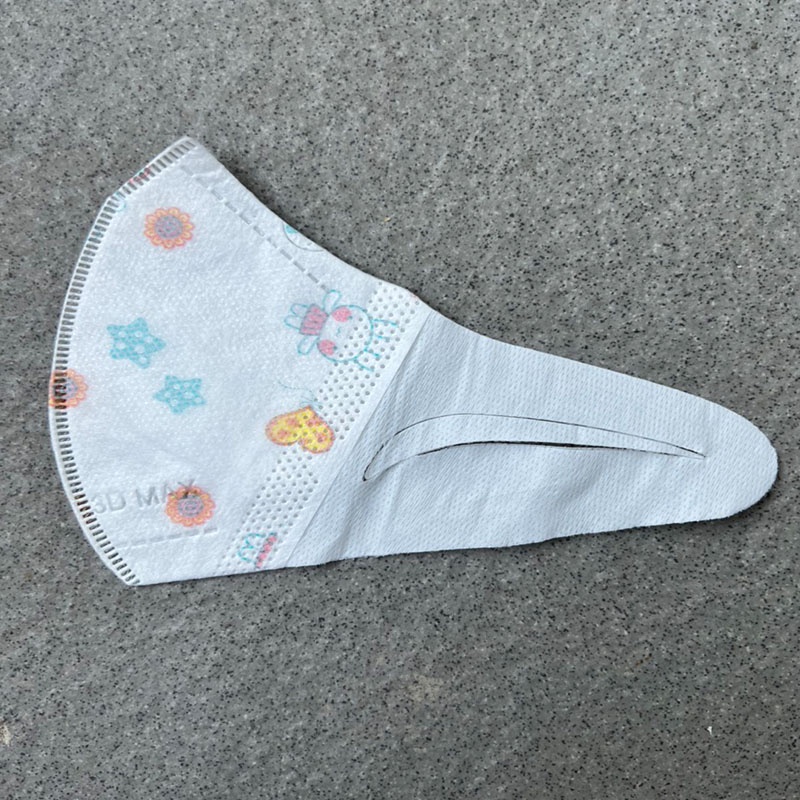 Khẩu trang 3D cho bé công nghệ Nhật Bản họa tiết dễ thương hộp 50 cái Lakids