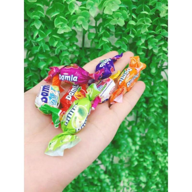 kẹo mềm trái cây damla tayas mua 5gói tặng 1gói(gói-500gr_110viên)