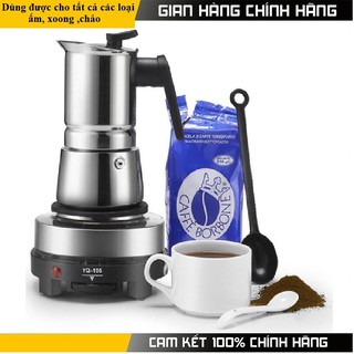 [Có bảo hành] Bếp điện mini pha Cafe, pha trà / bếp điện hơ lá trầu cho bé công suất 500W