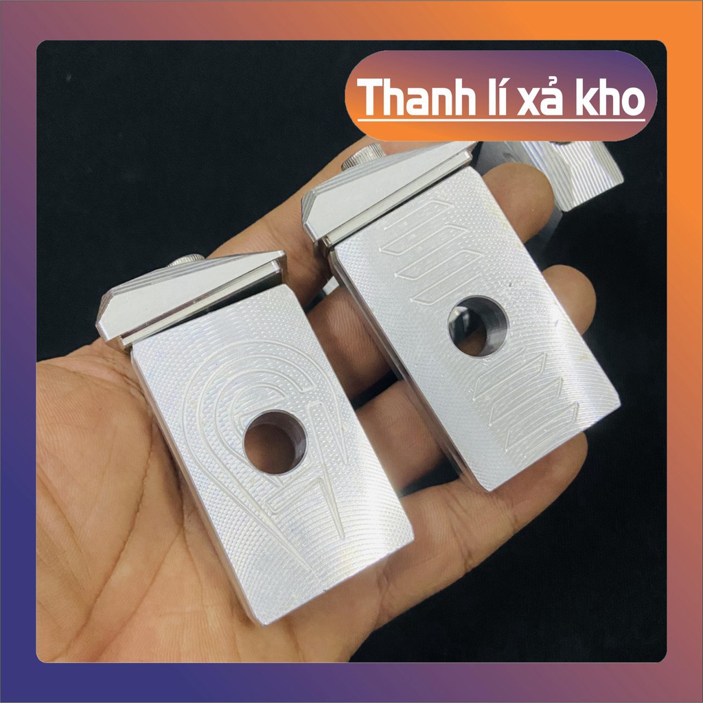 Bộ bát tăng sên, bộ bát kéo gấp xe máy INOX 304 gắn xe FUTURE mập, WAVE, FUTURE thường...