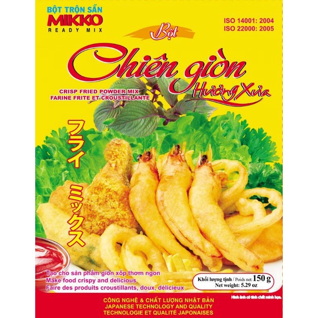 Mikko - Bột Chiên Giòn Hương Xưa 150g